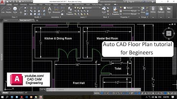 AutoCAD Floor Plan Tutorial for Beginners | Step-by-Step Guide