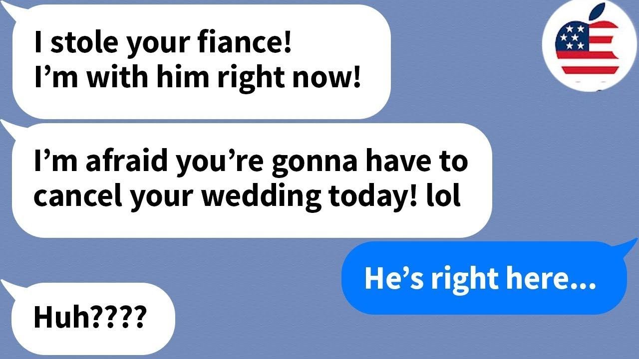 【Apple】 An old classmate of mine thought that she had stolen away my fiancé right before our wedding