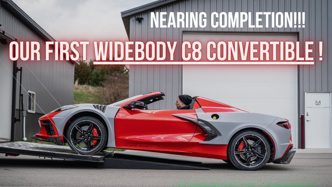 FIRST WIDEBODY C8 CORVETTE CONVERTIBLE! An Exclusive Preview Of Our ...