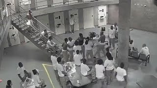 Jail Brawl Injuring 10 [CAUGHT ON CAMERA] Profile
