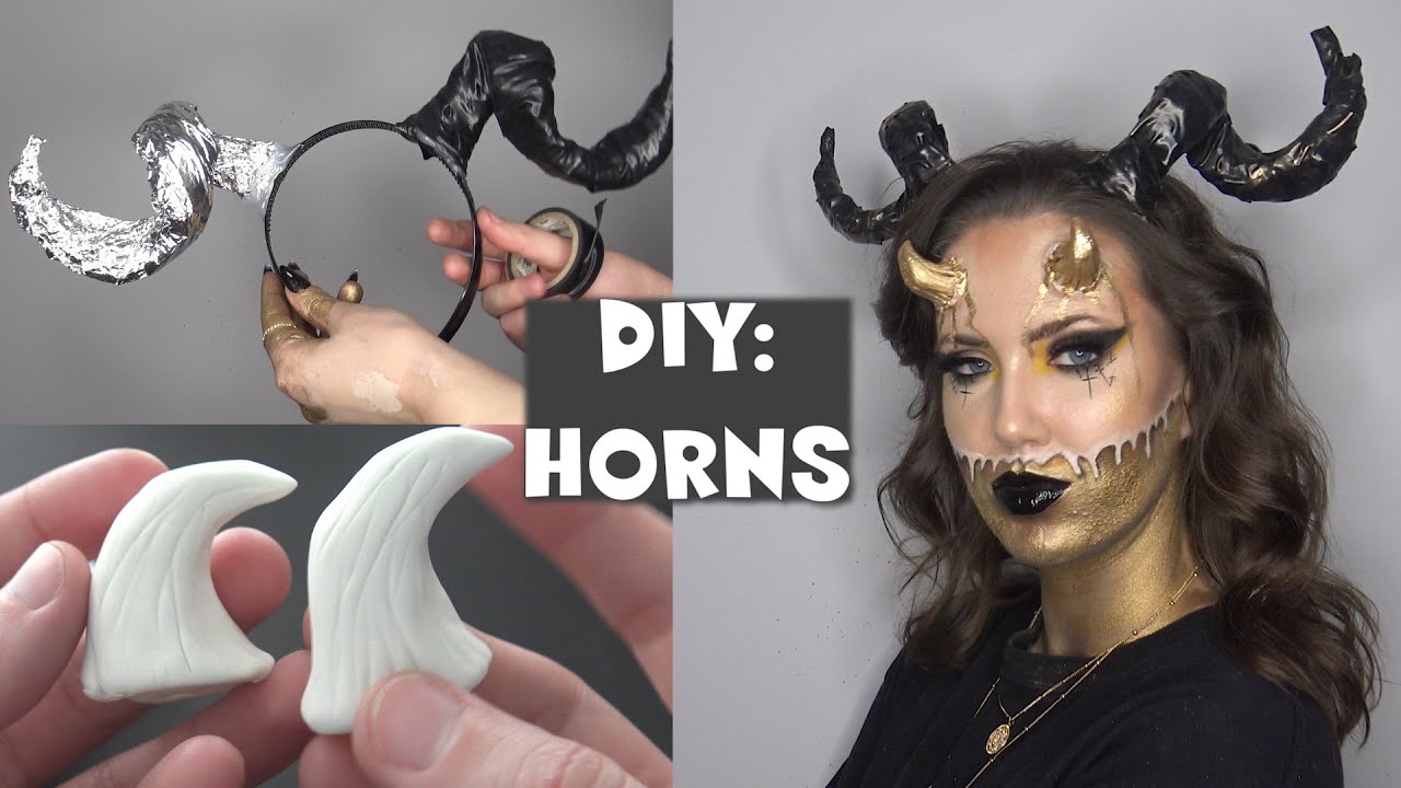 DIY HORNS 3 EASY WAYS YouTube DIY HORNS 3 EASY WAYS YouTube