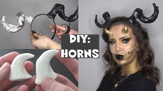 DIY: HORNS // 3 EASY WAYS!!