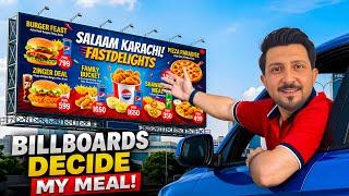 Letting Billboards Decide What i Eat Next 