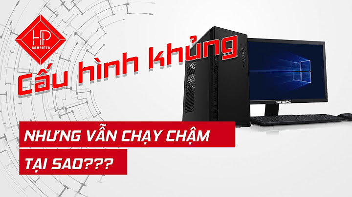 Nguyên nhân máy tính giật lag