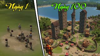 100 Ngày Sinh Tồn Siêu Khó Trong Foundation | Xây Dựng Vương Quốc Trung Cổ Từ Con Số 0 screenshot 4