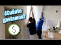 LA CASA VIEJA 🏚  DANIEL PUSO EL PISO + COSTOS + VENTANAS Y PUERTAS DE ALUMINIO