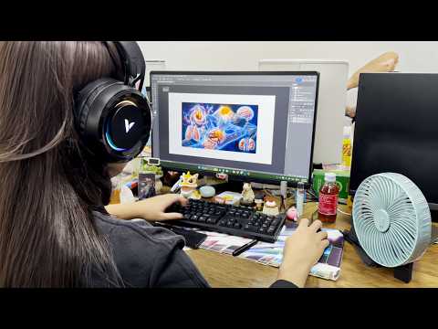 VLOG 2| How I Spend My Workday, Daily Tasks & Work Process