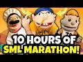 *10 HOURS* OF SML MARATHON! (FUNNIEST JEFFY VIDEOS)