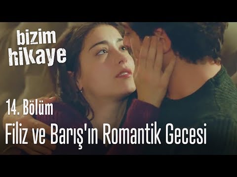 Filiz ve Barış'ın romantik gecesi - Bizim Hikaye 14. Bölüm