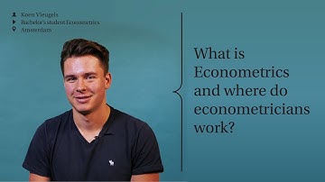 What is Econometrics? | ASK UvA