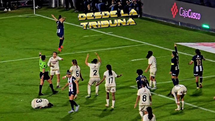 Así se vivió el Alianza Lima 0 vs Universitario final femenino