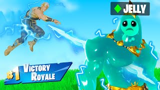 TROLLING JELLY With LIGHTNING In FORTNITE! (New Season)