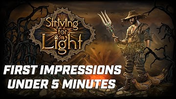 A Roguelite ARPG With Infinite Skill Tree? Striving for Light Review Under 5 Minutes