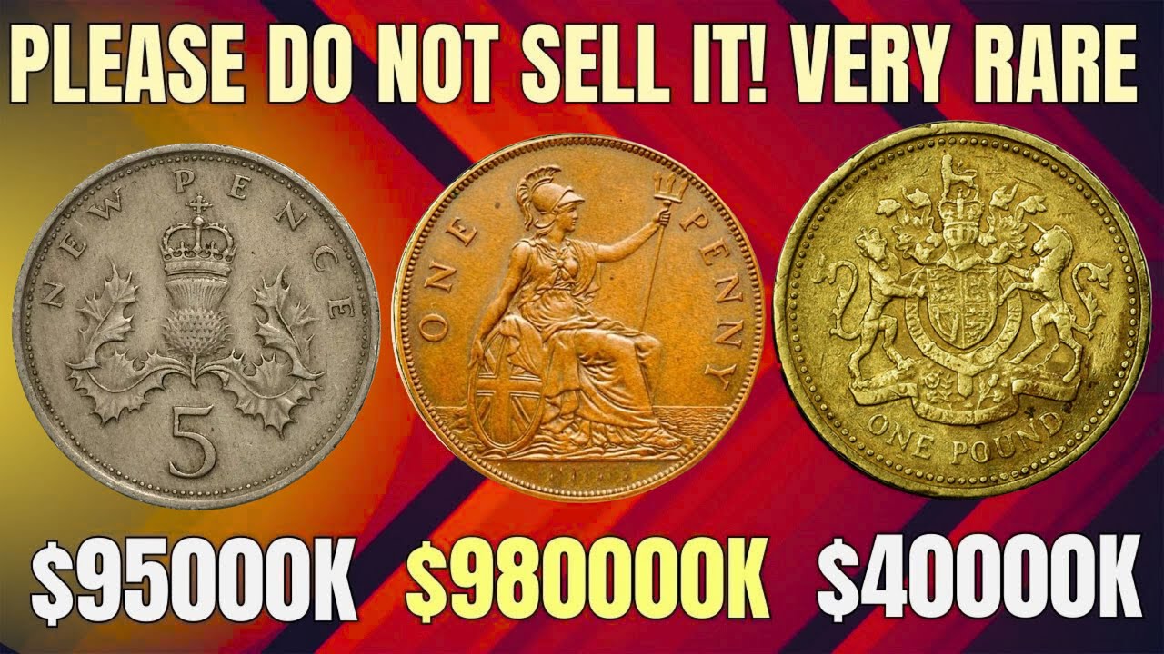 TOP 10 RAREST UK COINS THAT COULD MAKE YOU RICH - COINS WORTH BIG MONEY