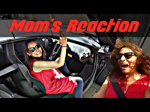 Mom's McLaren Reaction - Vomit Comet