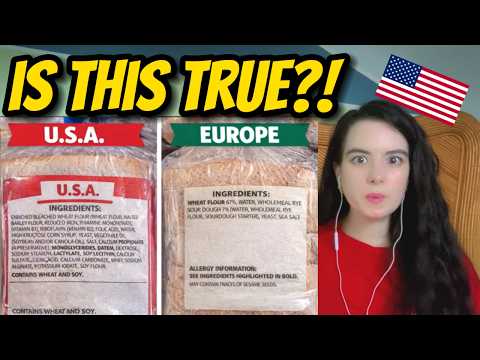 American Reacts: Something is Very Wrong with the Food in America