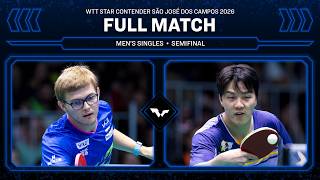 FULL MATCH | Alexis Lebrun vs An Jaehyun | MS SF | #WTTSaoJose 2026
