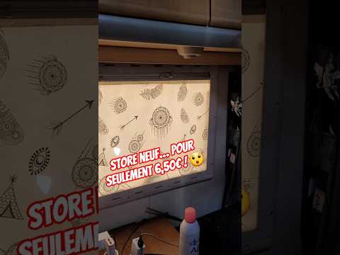 G. Astuce à 6,50€ : on répare notre store de camping-car ! 🔧✨