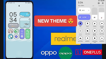 Oppo realme OnePlus new theme | Oppo new theme