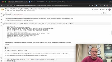 Using the ClimateSERVpy API to Request and Visualize Tabular Data