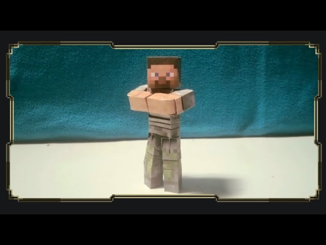 How to make Warden Bendable  Papercraft Minecraft 🛠 