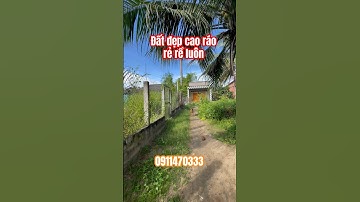 Đất nền giá rẻ tại Thân Cửu Nghĩa, Châu Thành, Tiền Giang #bdstiengiang #tongtuanh