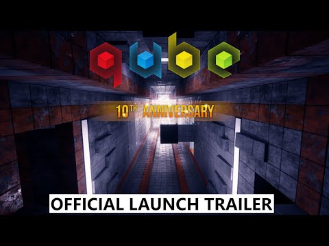 Q.U.B.E. 10th Anniversary | Launch Trailer (First-Person Puzzle Adventure)