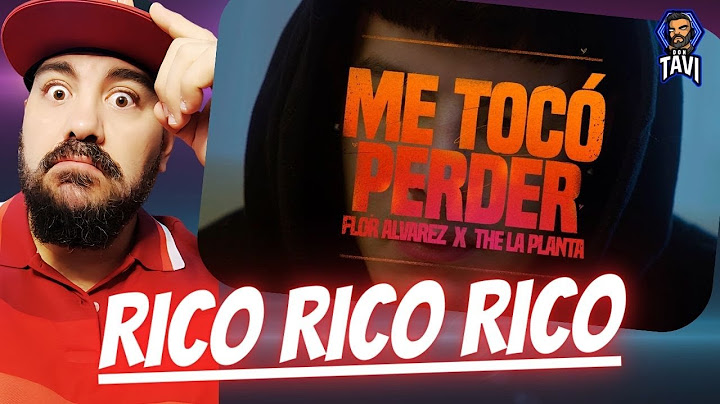 REACCION A Flor Alvarez, The La Planta - Me Tocó Perder (Video Oficial)