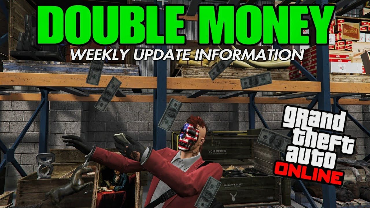 GTA ONLINE DOUBLE MONEY WEEKLY UPDATE YouTube 