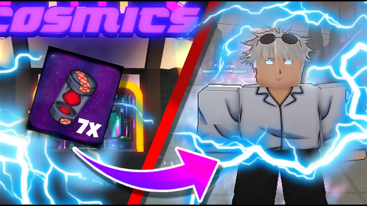 Cosmic Gojo OPENING 7x NEW CURSED COSMIC SUMMONS AND GETTING GODLY GOJO? Anime ...