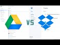 Google Drive vs Dropbox - Cloud Storage Showdown