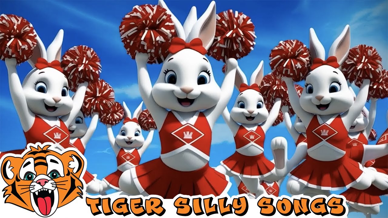 Watch This Bunny Cheer Squad Hop Their Way To Victory! - YouTube