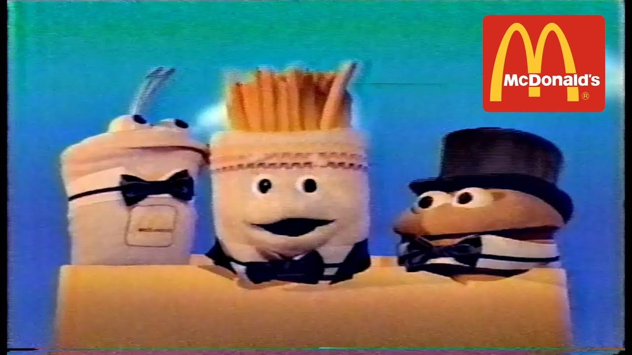 Mcdonald's Happy Meal Guys Commercial 1990 YouTube