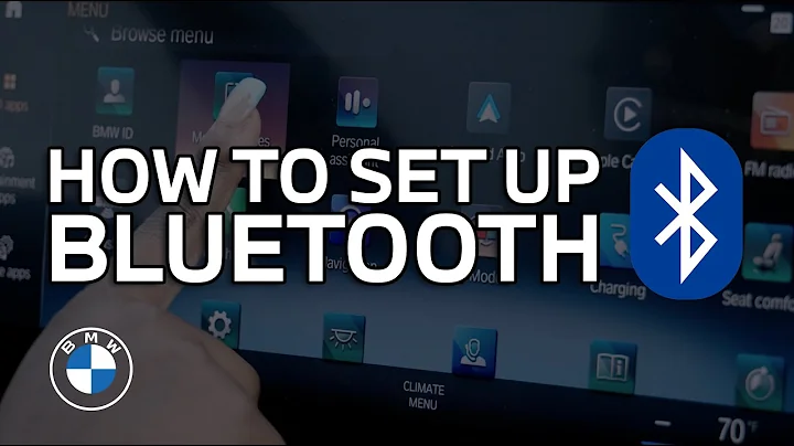 BMW iDrive - How to Set up Bluetooth