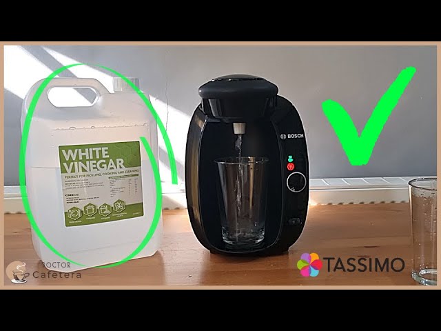 Cómo descalcificar tu cafetera Tassimo Style? 