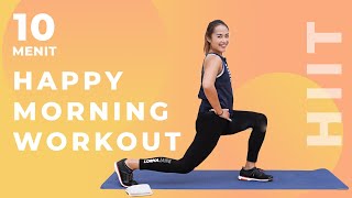 Lakukan Olahraga Ini Setiap Pagi Biar Harimu Menyenangkan! | Good Mood HIIT Workout No Equipment