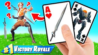 MECHS vs SWORDS! *NEW* Card Game mode in Fortnite! screenshot 5