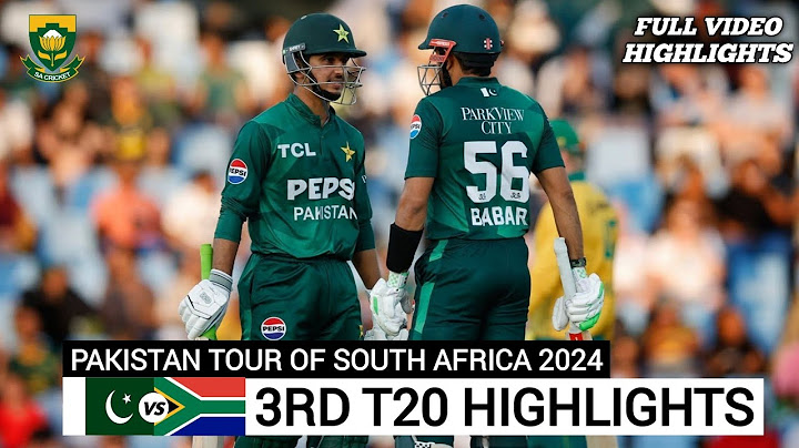 Pakistan vs South Africa 3rd ODI Highlights | PAK vs SA 2024 | PAK vs SA 3rd ODI Highlights 2024