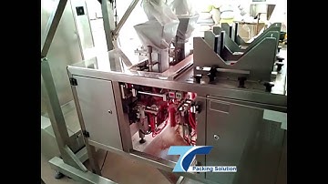 Duplex doypack Machine  + Linear Weigher For Granules