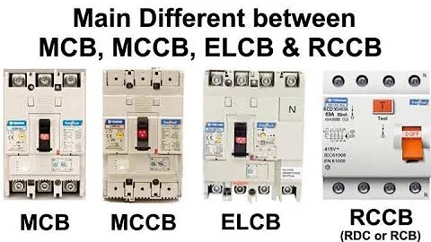 Choosing the Right Circuit Breaker: MCB, MCCB, ELCB, or RCCB?