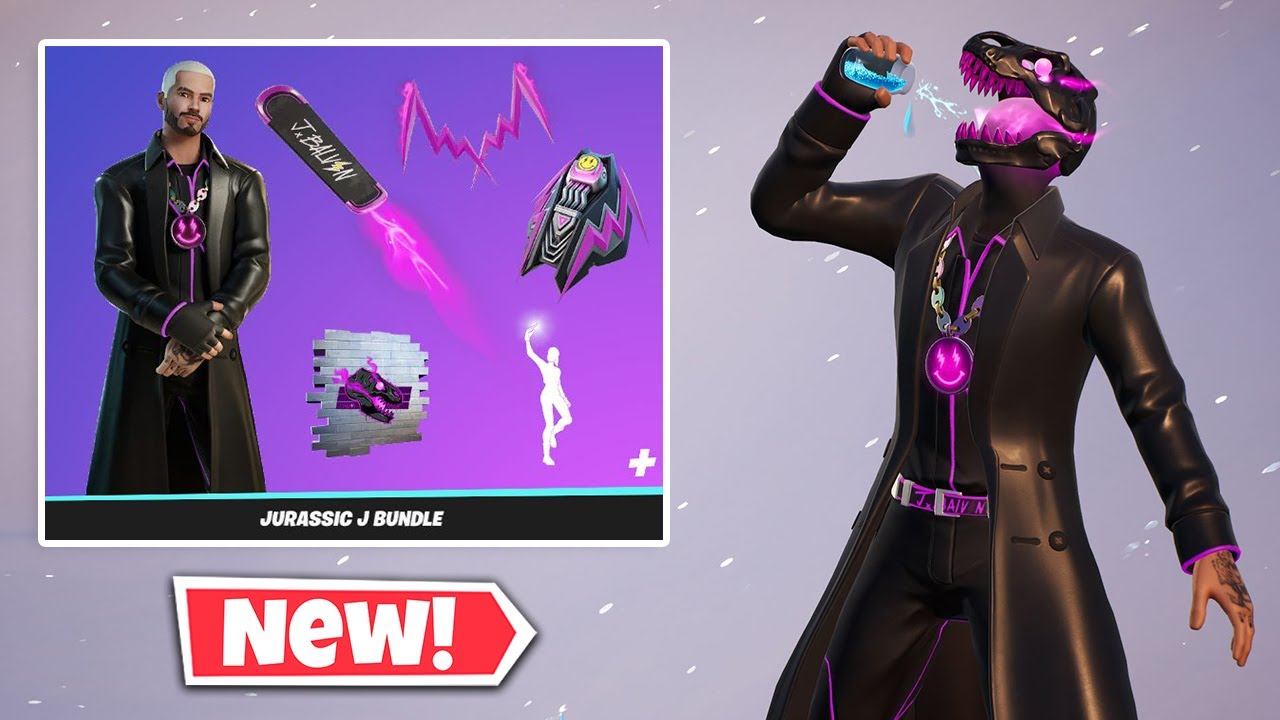 NEW JURASSIC J Bundle Gameplay in Fortnite!