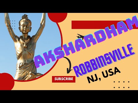 NEW YORK TO NEW JERSEY ROBBINSVILLE AKSHARDHAM TRIP. #newjersey #newyork #akshardham #usa usa