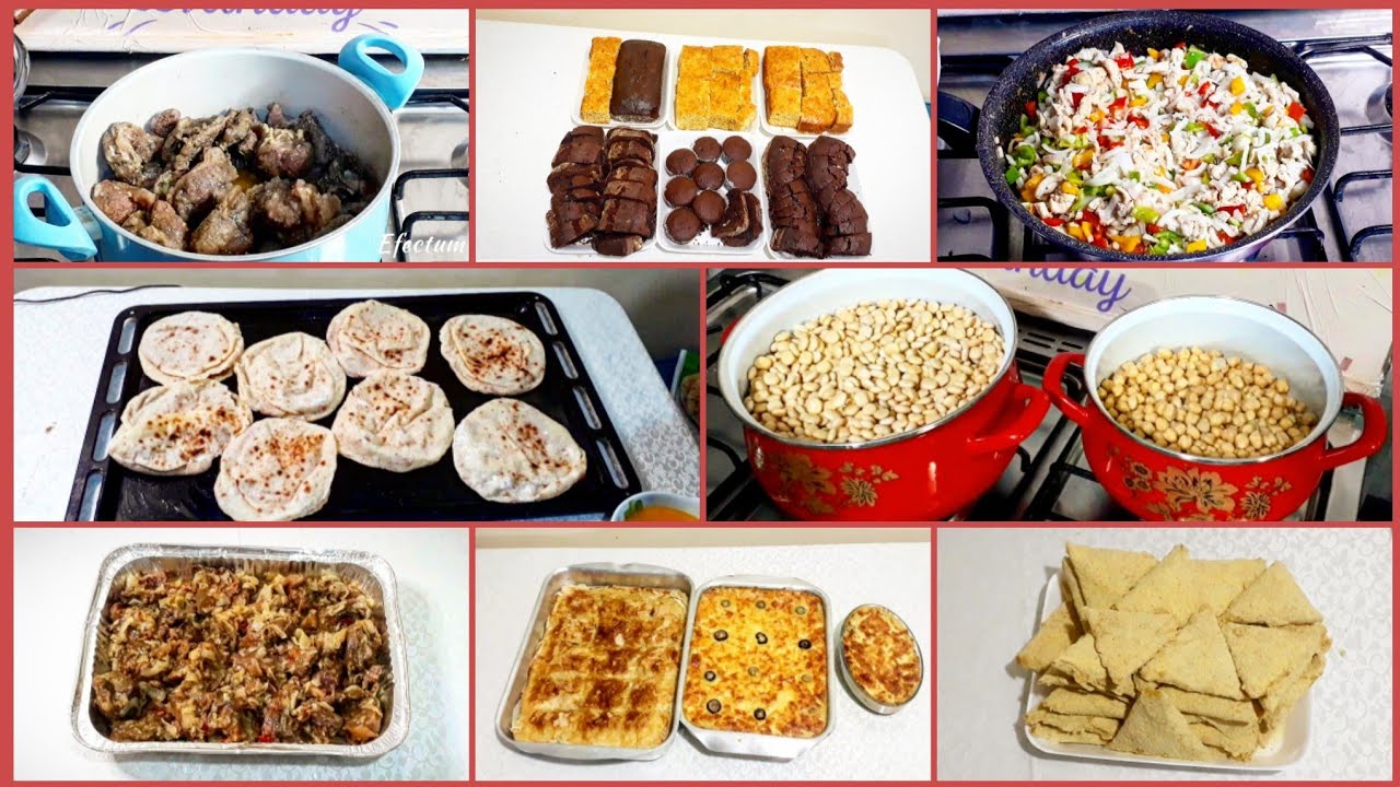 تجهيزاتي#للمصيف عملت اكبر كمية اكل في يوم واحد تكفي اربع ايام اتعبي يوم وارتاحي في المصيف