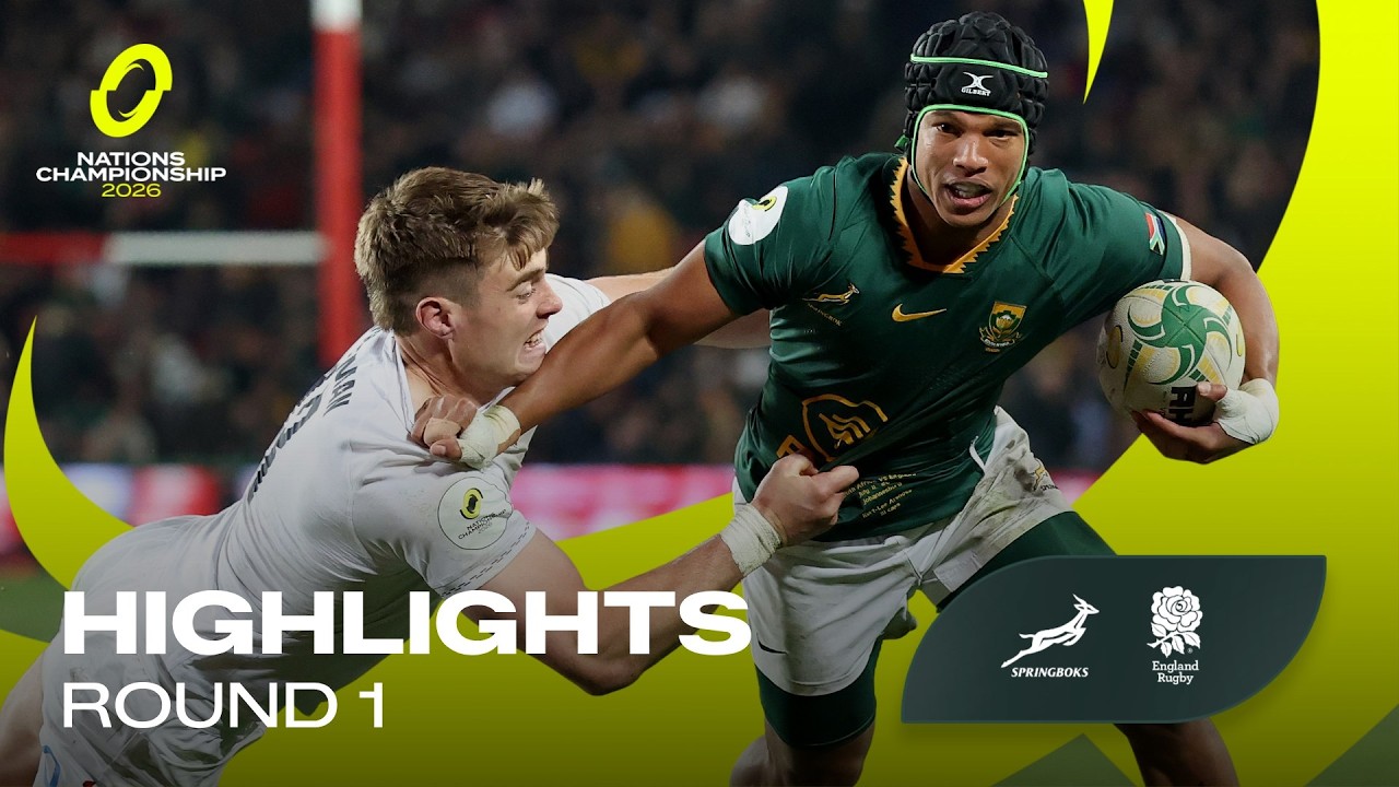 HIGHLIGHTS | South Africa v England | The Springbok's show no mercy!