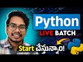 Python Live Course in Telugu by PythonLife | Telugu