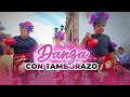 DANZANTES BAILAN CON  MÚSICA DE TAMBORAZO