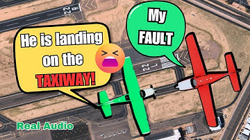 Confused pilots causes chaos! #atc