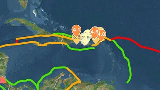 Puerto Rico, earthquake activity, Sunday earthquake report, April 28, 2024