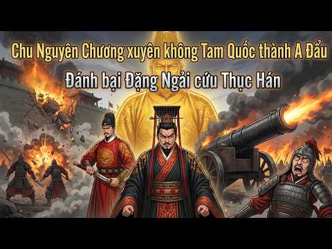 Full-Chu Nguyên Chương xuyên không về Tam Quốc thành A Đẩu đánh bại Tư Mã Chiêu tập 1