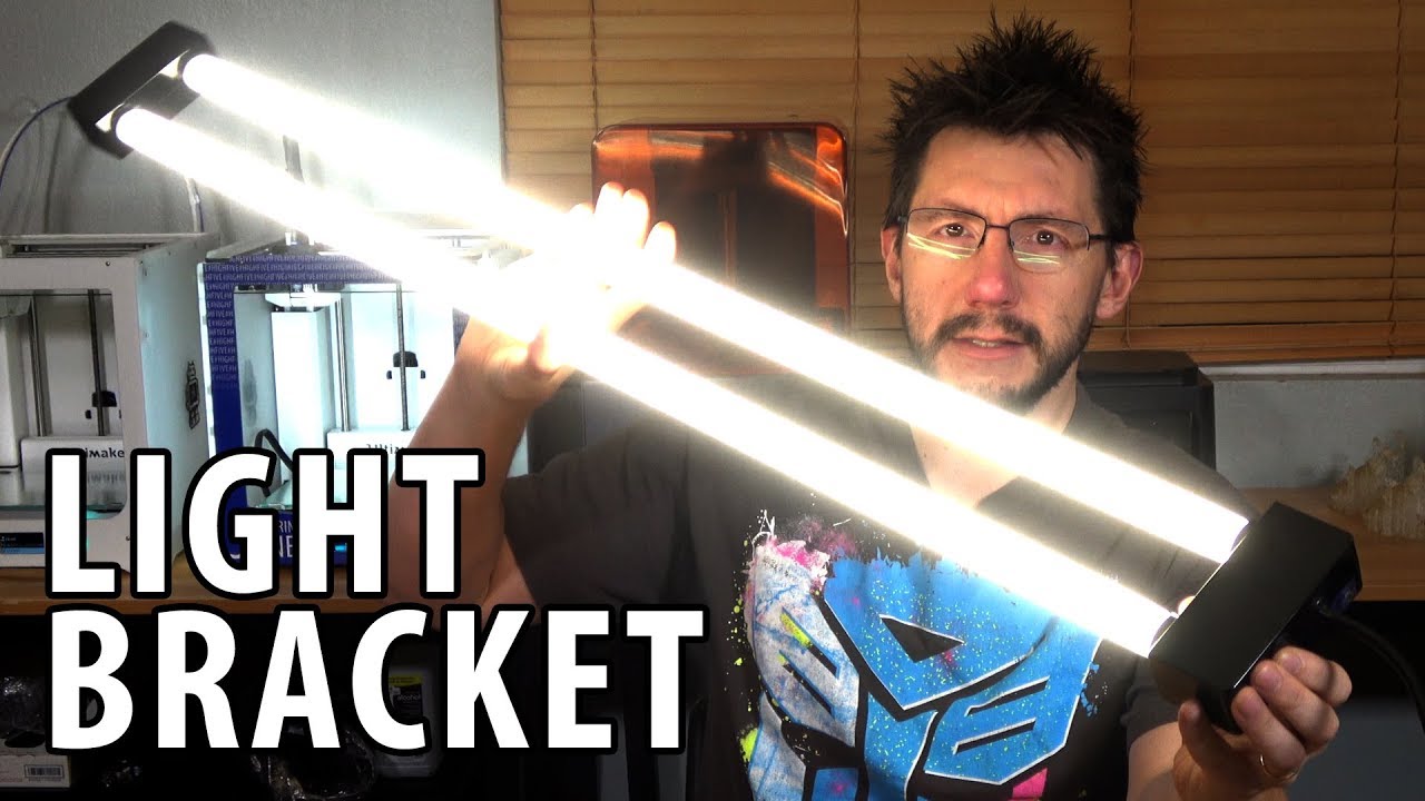 3D Printing a Light Bracket Designed Using Fusion 360 [Practical Printing]